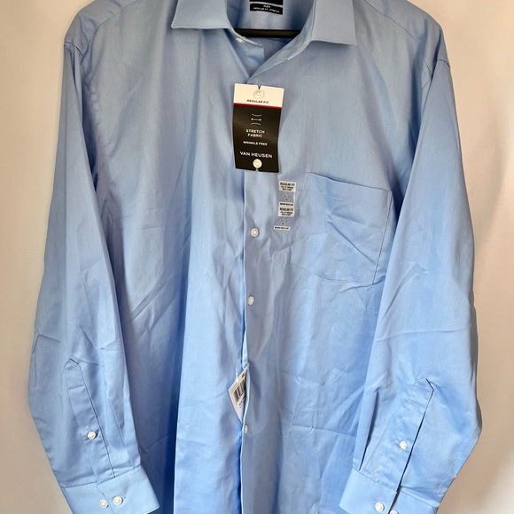 Van Heusen Other - Van Heusen Light Blue Men's Dress Shirt XLg